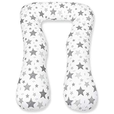 Amilian Stillkissen Seitenschläferkissen Kissen Schwangerschaft Schwangerschaftskissen Pregnancy Pillow Lagerungskissen Stillkissen XXL Body Pillow Amilian Stillkissen Seitenschläferkissen Kissen Schwangerschaft Schwangerschaftskissen Pregnancy Pillow Lagerungskissen Stillkissen XXL Body Pillow