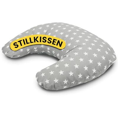 Amilian Stillkissen Klein Stillmond Nursing Pillow Stillhörnchen Kleines Stillkissen für Baby Stillkissen Mond Stillkissen unterwegs Stillkissen Halbmond Sternenfunkeln in Grau Amilian Stillkissen Klein Stillmond Nursing Pillow Stillhörnchen Kleines Stillkissen für Baby Stillkissen Mond Stillkissen unterwegs Stillkissen Halbmond Sternenfunkeln in Grau