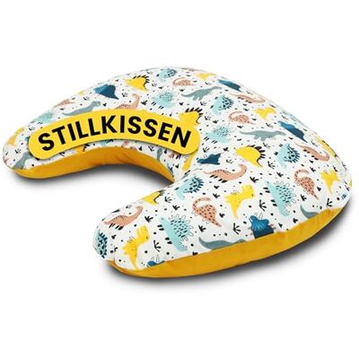 Amilian Stillkissen Klein – Lagerungskissen; Stillhörnchen – Schwangerschaftskissen für Schwangere – Babylesekissen; Seitenschläferkissen – Nursing Pillow Dino Weltabenteuer Amilian Stillkissen Klein – Lagerungskissen; Stillhörnchen – Schwangerschaftskissen für Schwangere – Babylesekissen; Seitenschläferkissen – Nursing Pillow Dino Weltabenteuer