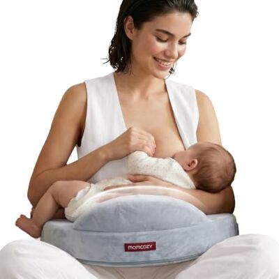Momcozy Memory-Schaum Stillkissen mit Sicherheitsumrandung – Ergonomisches Still- und Lagerungskissen mit verstellbarem Gurt & abnehmbarem Baumwollbezug,Meteoritenschauer Momcozy Memory-Schaum Stillkissen mit Sicherheitsumrandung – Ergonomisches Still- und Lagerungskissen mit verstellbarem Gurt & abnehmbarem Baumwollbezug,Meteoritenschauer