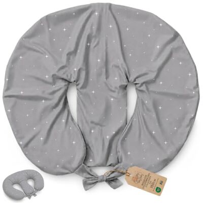 Totsy Baby Bezug für Stillkissen XXL für Zwillinge 90x50 cm Überzug für Breastfeeding Nursing Pillow Baby Kissen für Twin Stillen Lagerungskissen Twins Still Babykissen und Stillmond Oeko-Tex Galaxie Totsy Baby Bezug für Stillkissen XXL für Zwillinge 90x50 cm Überzug für Breastfeeding Nursing Pillow Baby Kissen für Twin Stillen Lagerungskissen Twins Still Babykissen und Stillmond Oeko-Tex Galaxie
