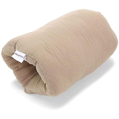 HOBEA-Germany Ministillkissen für unterwegs, Modell: Musselin Taupe OEKO-TEX® STANDARD 100 zertifiziert, IGR zertifiziert (ergonomisches Produkt) Stillmuff Reisestillkissen Armstillkissen HOBEA-Germany Ministillkissen für unterwegs, Modell: Musselin Taupe OEKO-TEX® STANDARD 100 zertifiziert, IGR zertifiziert (ergonomisches Produkt) Stillmuff Reisestillkissen Armstillkissen