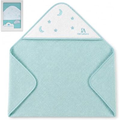 Interbaby Don Algodon Extraweicher Baby-Badeumhang, Sterne und Mond Interbaby Don Algodon Extraweicher Baby-Badeumhang, Sterne und Mond