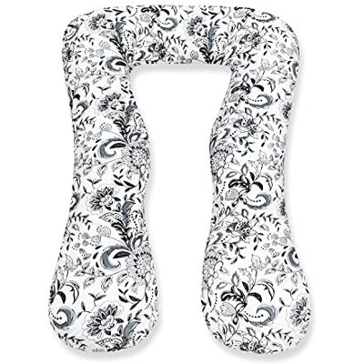 Amilian Schwangerschaftskissen zum Schlafen Lagerungskissen Seitenschläferkissen Ink.Bezug Erwachsene Baby Bed universell groß TYP A Folk Grau Pregnancy Pillow bodypillow Amilian Schwangerschaftskissen zum Schlafen Lagerungskissen Seitenschläferkissen Ink.Bezug Erwachsene Baby Bed universell groß TYP A Folk Grau Pregnancy Pillow bodypillow
