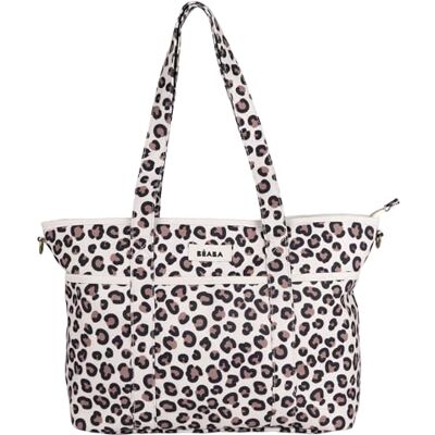 Béaba , Wickeltasche Madrid Modular 22L, großer Tote Bag, Baby-Wickeltasche für Eltern mit 11 Fächern, Isoliertasche, Kinderwagenbefestigung, Wickelunterlage, Leopard Clay Béaba , Wickeltasche Madrid Modular 22L, großer Tote Bag, Baby-Wickeltasche für Eltern mit 11 Fächern, Isoliertasche, Kinderwagenbefestigung, Wickelunterlage, Leopard Clay