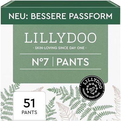 LILLYDOO Baby Windeln Pants Größe 7 (15+ kg), Halbmonatsbox (51 Stück) LILLYDOO Baby Windeln Pants Größe 7 (15+ kg), Halbmonatsbox (51 Stück)