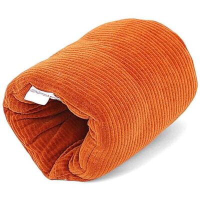 HOBEA-Germany Ministillkissen für unterwegs, Modell: Cord rostorange OEKO-TEX® STANDARD 100 zertifiziert, IGR zertifiziert (ergonomisches Produkt) Stillmuff Reisestillkissen Armstillkissen HOBEA-Germany Ministillkissen für unterwegs, Modell: Cord rostorange OEKO-TEX® STANDARD 100 zertifiziert, IGR zertifiziert (ergonomisches Produkt) Stillmuff Reisestillkissen Armstillkissen