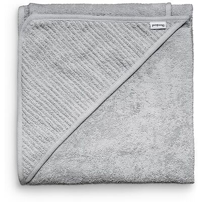 Ehrenkind ® Kapuzenhandtuch Baby 100x100 cm, Bio-Baumwolle, Hellgrau Ehrenkind ® Kapuzenhandtuch Baby 100x100 cm, Bio-Baumwolle, Hellgrau