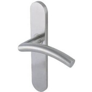 VACHETTE Poignées sur plaques bec-de-cane - inox brossé - Türgriff - Klassischer Stil VACHETTE Poignées sur plaques bec-de-cane - inox brossé - Türgriff - Klassischer Stil