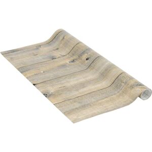 VENILIA Selbstklebende Holzfilm - Rustikales Braun - 90cm x 2,1m VENILIA Selbstklebende Holzfilm - Rustikales Braun - 90cm x 2,1m