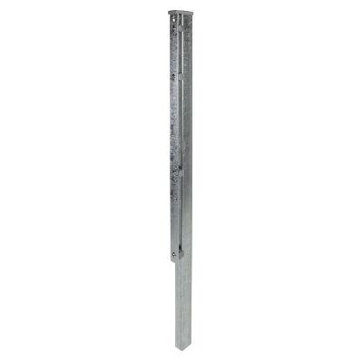 Alberts 970000 Zaunpfosten inkl. Flacheisen für Gittermatten feuerverzinkt Länge 1000 mm Pfostenstärke 60 x 40 mm Alberts 970000 Zaunpfosten inkl. Flacheisen für Gittermatten feuerverzinkt Länge 1000 mm Pfostenstärke 60 x 40 mm