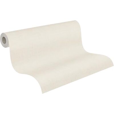 A.S. Création Vliestapete mit einfarbiger Struktur helle Uni-Tapete in Beige, Creme, Weiß, Metallic mit Metallic-Effekt 10,05 m x 0,53 m 790445 A.S. Création Vliestapete mit einfarbiger Struktur helle Uni-Tapete in Beige, Creme, Weiß, Metallic mit Metallic-Effekt 10,05 m x 0,53 m 790445