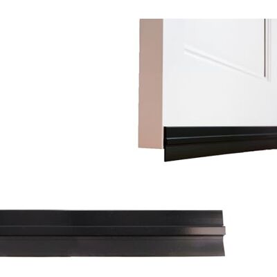Amig Türdichtung Türbodendichtung Aufklebbar Verhindert kalte Zugluft von außen Halbstarre PVC-Bürste Maße: 1 m Farbe: Schwarz Material: Aluminium Amig Türdichtung Türbodendichtung Aufklebbar Verhindert kalte Zugluft von außen Halbstarre PVC-Bürste Maße: 1 m Farbe: Schwarz Material: Aluminium