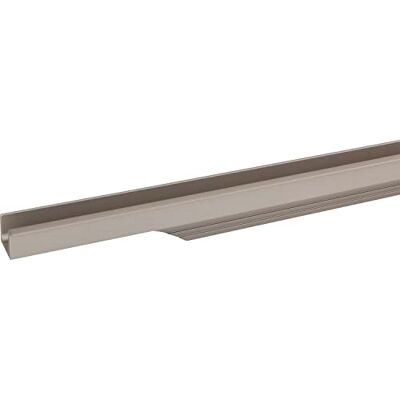 Schüco Prego Griff 495 mm Aluminium Edelstahl-Effekt Möbelgriff Schüco Prego Griff 495 mm Aluminium Edelstahl-Effekt Möbelgriff