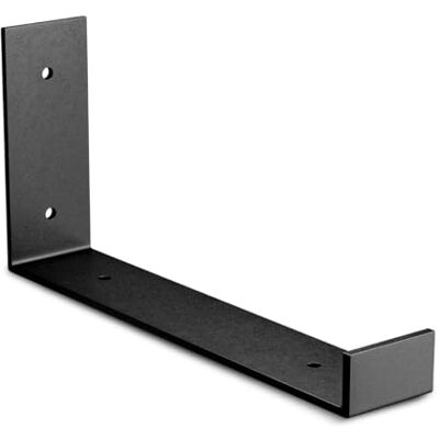 Amig – Regalträger – L-Winkel Wandkonsole Regalhalterung – Robust, stabil und einfache Montage – 103 x 210 mm – Stahl – Schwarz matt Amig – Regalträger – L-Winkel Wandkonsole Regalhalterung – Robust, stabil und einfache Montage – 103 x 210 mm – Stahl – Schwarz matt