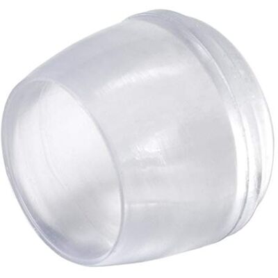 Adsamm ® / 16 x Stuhlbeinkappen/Transparent/ø 16-17 mm/Rund/Schutzkappen für Stuhlbeine/Rohrkappen für runde Sesselfüße Adsamm ® / 16 x Stuhlbeinkappen/Transparent/ø 16-17 mm/Rund/Schutzkappen für Stuhlbeine/Rohrkappen für runde Sesselfüße