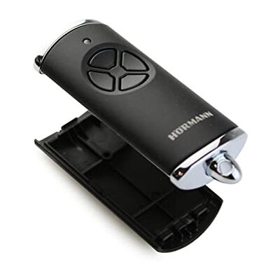 Hörmann Ersatz Gehäuse HSE 4 für Handsender 4-Tasten, schwarz/Chrom Hörmann Ersatz Gehäuse HSE 4 für Handsender 4-Tasten, schwarz/Chrom