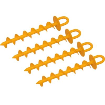 Roughneck ® Heavy Duty Ground Anchor 4 Piece Set 4 x 340mm 160kg Load Tested Roughneck ® Heavy Duty Ground Anchor 4 Piece Set 4 x 340mm 160kg Load Tested