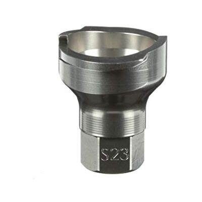 3M PPS 2.0 Spritzpistolen-Adapter Nr. S23, 26109, 1/4-Zoll-Innengewinde (0,6 cm), 18-Gang NPS, verbindet Verschiedene Lackierpistolen-Marken mit dem PPS 2.0-Lackiersystem, 1 Stück 3M PPS 2.0 Spritzpistolen-Adapter Nr. S23, 26109, 1/4-Zoll-Innengewinde (0,6 cm), 18-Gang NPS, verbindet Verschiedene Lackierpistolen-Marken mit dem PPS 2.0-Lackiersystem, 1 Stück