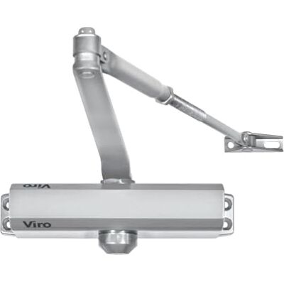 VIRO 128.13.1.212 Türschließer - Aluminium, Stahlarm, 80mm Hub VIRO 128.13.1.212 Türschließer - Aluminium, Stahlarm, 80mm Hub