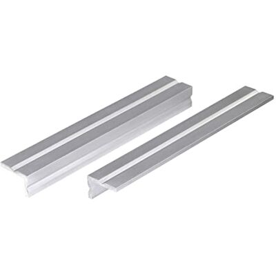 wolfcraft Schutzbacken fur Spanntische, 2-teilig Für den Schutz von Tischplatten und Werkstücken Aluminium-Spannbacken mit V-Nut für Rundmaterial Made in Europe 6177000 wolfcraft Schutzbacken fur Spanntische, 2-teilig Für den Schutz von Tischplatten und Werkstücken Aluminium-Spannbacken mit V-Nut für Rundmaterial Made in Europe 6177000