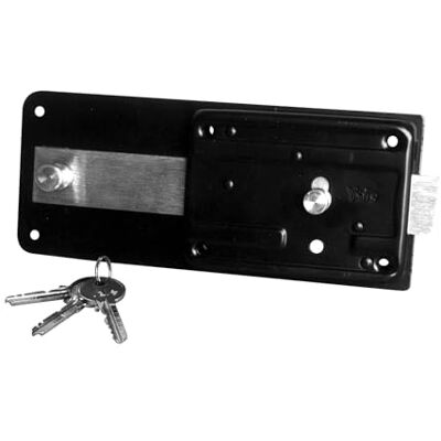 Yale Bügeleisen zum Auftragen von 5 Schlägen Außenzylinder und Riegel A60 mm Yale Bügeleisen zum Auftragen von 5 Schlägen Außenzylinder und Riegel A60 mm