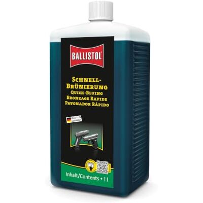 Ballistol - Bruńido Ballistol 1000Ml - Schnelle Brünierung für Eisen & Stahl Ballistol - Bruńido Ballistol 1000Ml - Schnelle Brünierung für Eisen & Stahl