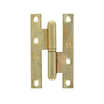 AMIG Modell 403 Rechteckiges Messingband - Rechts - 95x52mm AMIG Modell 403 Rechteckiges Messingband - Rechts - 95x52mm