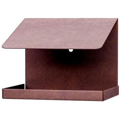 Alberts 355104 Vogelhäuschen Schrägdach Vogelfutterhaus aus Stahl in verschiedenen Trendfarben Vogelhaus zum aufhängen oder hinstellen Größe 120 x 150 x 120 mm Alberts 355104 Vogelhäuschen Schrägdach Vogelfutterhaus aus Stahl in verschiedenen Trendfarben Vogelhaus zum aufhängen oder hinstellen Größe 120 x 150 x 120 mm