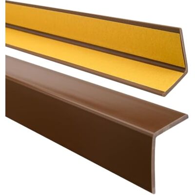 Garmin Winkelprofil PVC 27x27 mm selbstklebend Braun, 150 cm Elastischer Eckschutz & Abschlussleiste, für Wand-, Möbel- & Türkanten, feuchtigkeitsbeständig, leicht zu montieren Garmin Winkelprofil PVC 27x27 mm selbstklebend Braun, 150 cm Elastischer Eckschutz & Abschlussleiste, für Wand-, Möbel- & Türkanten, feuchtigkeitsbeständig, leicht zu montieren