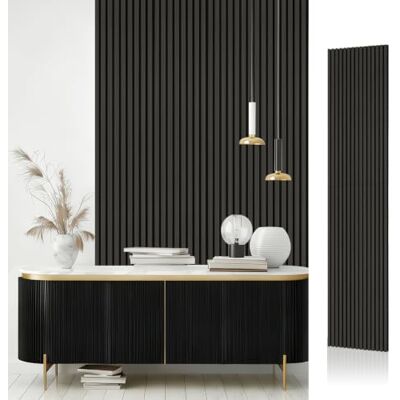 JSSZWYP AKK-STAVE Akustikpaneele Holz 240x60 cm (3er-Set 4,32 m²) Akustik Paneele & Holzpaneele Wand für Schallschutz 3D Paneele Wand als Wandverkleidung Innen,Schallabsorber für Wohnzimmer(7# Eiche Grau) JSSZWYP AKK-STAVE Akustikpaneele Holz 240x60 cm (3er-Set 4,32 m²) Akustik Paneele & Holzpaneele Wand für Schallschutz 3D Paneele Wand als Wandverkleidung Innen,Schallabsorber für Wohnzimmer(7# Eiche Grau)