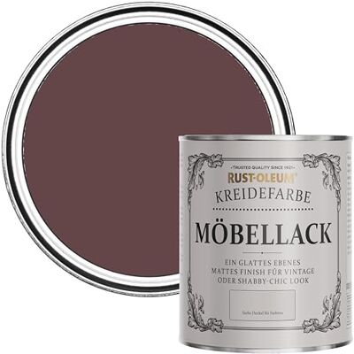 Rust-Oleum Shabby Chic lila Vintage Kreidefarbe für Möbel, wasserbasiert, geruchsarm Mulberrystraße 750ML Rust-Oleum Shabby Chic lila Vintage Kreidefarbe für Möbel, wasserbasiert, geruchsarm Mulberrystraße 750ML