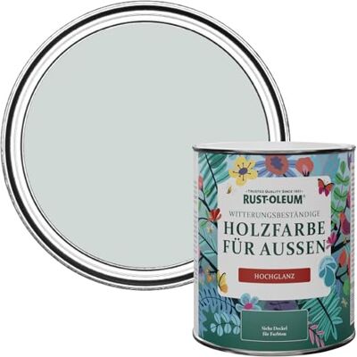Rust-Oleum Gartenfarbe, schimmelresistent, hochglanz, 750 ml, Taubengrau Rust-Oleum Gartenfarbe, schimmelresistent, hochglanz, 750 ml, Taubengrau