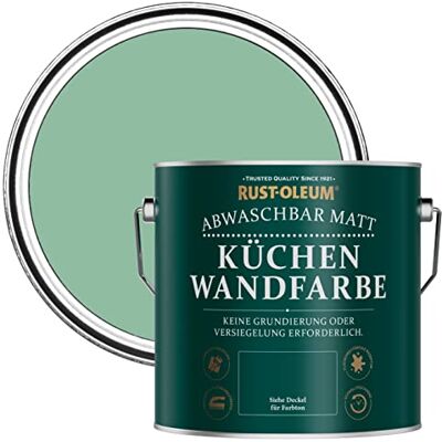 Rust-Oleum abwaschbare matte, geruchsarme grün Küchenwandfarbe Wanderlust 2,5 Litres Rust-Oleum abwaschbare matte, geruchsarme grün Küchenwandfarbe Wanderlust 2,5 Litres