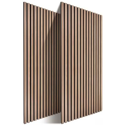 Relaxdays Akustikpaneele, 2er Set, 120 x 60 cm, natur Schalldämmung & Wandverkleidung, Eiche Furnier, Wandpaneele Relaxdays Akustikpaneele, 2er Set, 120 x 60 cm, natur Schalldämmung & Wandverkleidung, Eiche Furnier, Wandpaneele