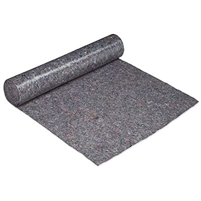 Relaxdays Malervlies, Abdeckvlies Rolle, 1 m x 25 m = 25m², rutschfest, wasserabweisend, 300g/m², Streichen, Umzug, grau Relaxdays Malervlies, Abdeckvlies Rolle, 1 m x 25 m = 25m², rutschfest, wasserabweisend, 300g/m², Streichen, Umzug, grau