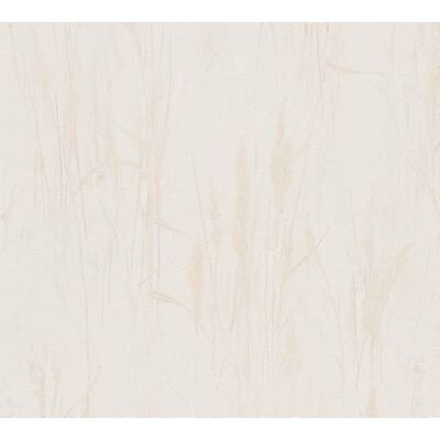A.S. Création Vliestapete mit Gräser-Design in Beige, Creme Tapete mit natürlichem Pflanzenmotiv 10,05 m x 0,53 m 790943 A.S. Création Vliestapete mit Gräser-Design in Beige, Creme Tapete mit natürlichem Pflanzenmotiv 10,05 m x 0,53 m 790943