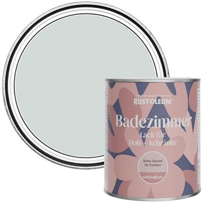 Rust-Oleum Grey Moisture Resistant Bathroom Wood and Cabinet Paint in Satin Finish Dove 750ml Rust-Oleum Grey Moisture Resistant Bathroom Wood and Cabinet Paint in Satin Finish Dove 750ml