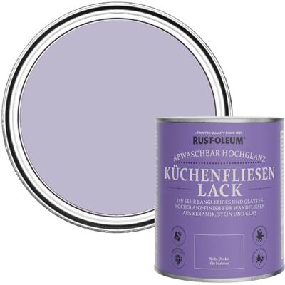 Rust-Oleum abwaschbare Küchenfliesenlack in lila mit Hochglanz Finish Blauregen 750ML Rust-Oleum abwaschbare Küchenfliesenlack in lila mit Hochglanz Finish Blauregen 750ML