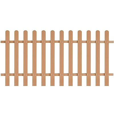vidaXL Zaun 200x100 cm Braun - Gitterzaun vidaXL Zaun 200x100 cm Braun - Gitterzaun