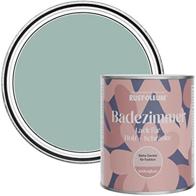 Rust-Oleum Blue Moisture Resistant Bathroom Wood and Cabinet Paint in Satin Finish Coastal Blue 750ml Rust-Oleum Blue Moisture Resistant Bathroom Wood and Cabinet Paint in Satin Finish Coastal Blue 750ml