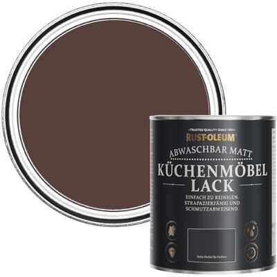 Rust-Oleum abwaschbare Küchenschrankfarbe in rot mit Matt Finish Valentina 750ML Rust-Oleum abwaschbare Küchenschrankfarbe in rot mit Matt Finish Valentina 750ML