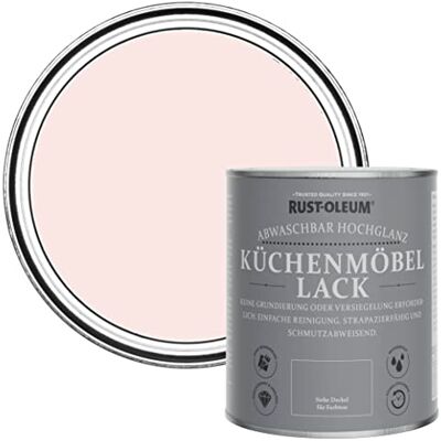 Rust-Oleum Küchenmöbellack im Hochglanz Finish Erdbeer-Vanille 750ml Rust-Oleum Küchenmöbellack im Hochglanz Finish Erdbeer-Vanille 750ml