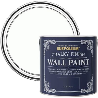 Rust-Oleum Weiße Kreidewandfarbe - Wandfarbe Rust-Oleum Weiße Kreidewandfarbe - Wandfarbe