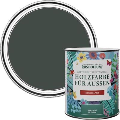 Rust-Oleum Gartenfarbe, schimmelresistent, hochglanz, 750 ml, Abendessen Rust-Oleum Gartenfarbe, schimmelresistent, hochglanz, 750 ml, Abendessen
