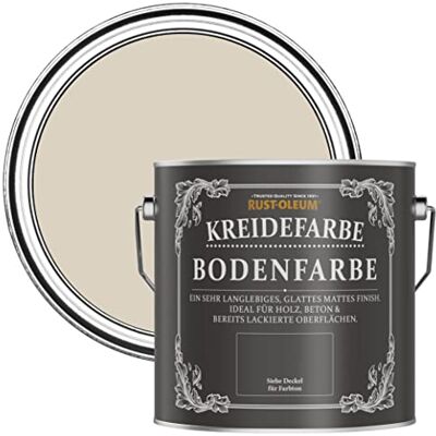 Rust-Oleum beige strapazierfähige, kratzfeste Bodenfarbe für Holz und Beton Jute 2,5 Litres Rust-Oleum beige strapazierfähige, kratzfeste Bodenfarbe für Holz und Beton Jute 2,5 Litres