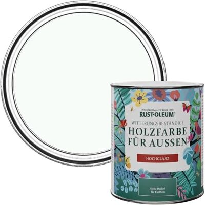 Rust-Oleum Gartenfarbe, schimmelresistent, hochglanz, 750 ml, Mondstein Rust-Oleum Gartenfarbe, schimmelresistent, hochglanz, 750 ml, Mondstein
