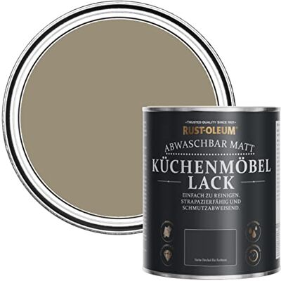 Rust-Oleum abwaschbare Küchenschrankfarbe in braun mit Matt Finish Kaffee Deluxe 750ML Rust-Oleum abwaschbare Küchenschrankfarbe in braun mit Matt Finish Kaffee Deluxe 750ML