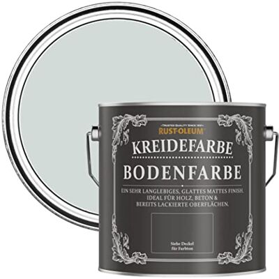 Rust-Oleum hellgrau strapazierfähige, kratzfeste Bodenfarbe für Holz und Beton Taubengrau 2,5 Litres Rust-Oleum hellgrau strapazierfähige, kratzfeste Bodenfarbe für Holz und Beton Taubengrau 2,5 Litres