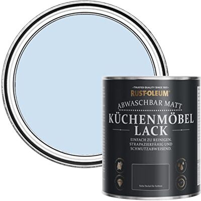 Rust-Oleum abwaschbare Küchenschrankfarbe in hellblau mit Matt Finish Taubenblau 750ML Rust-Oleum abwaschbare Küchenschrankfarbe in hellblau mit Matt Finish Taubenblau 750ML